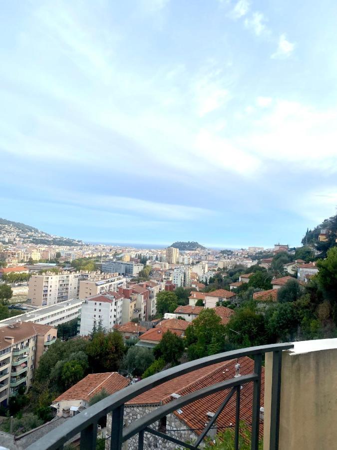 Appartement 02 Vue Panoramique -Wifi- Parking Prive -Nice Exteriér fotografie