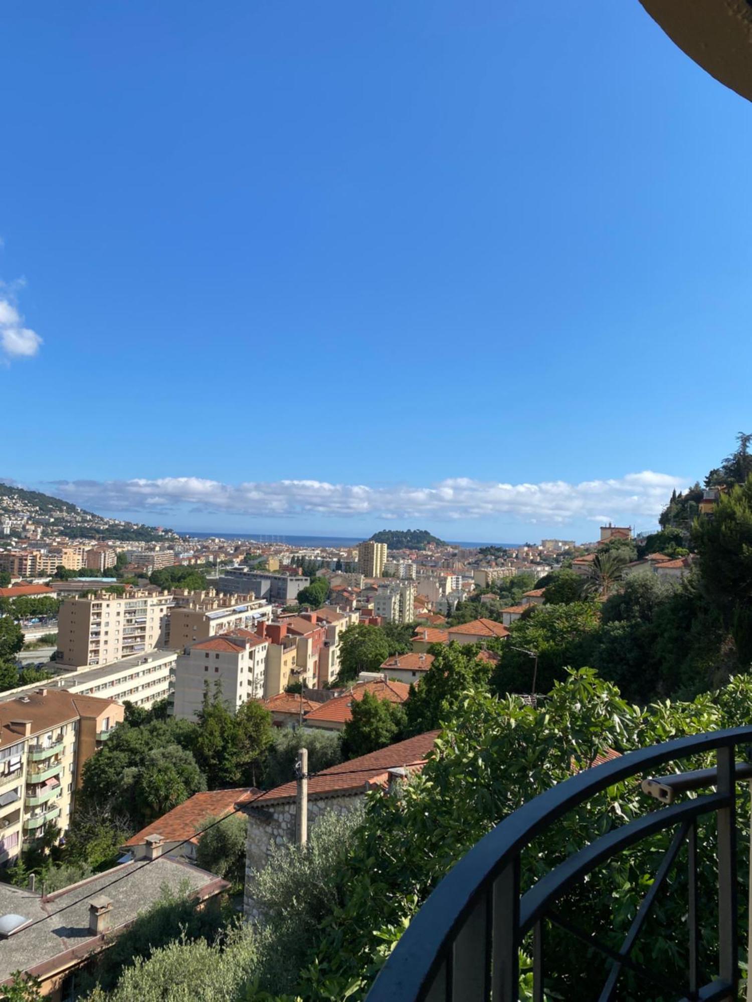 Appartement 02 Vue Panoramique -Wifi- Parking Prive -Nice Exteriér fotografie